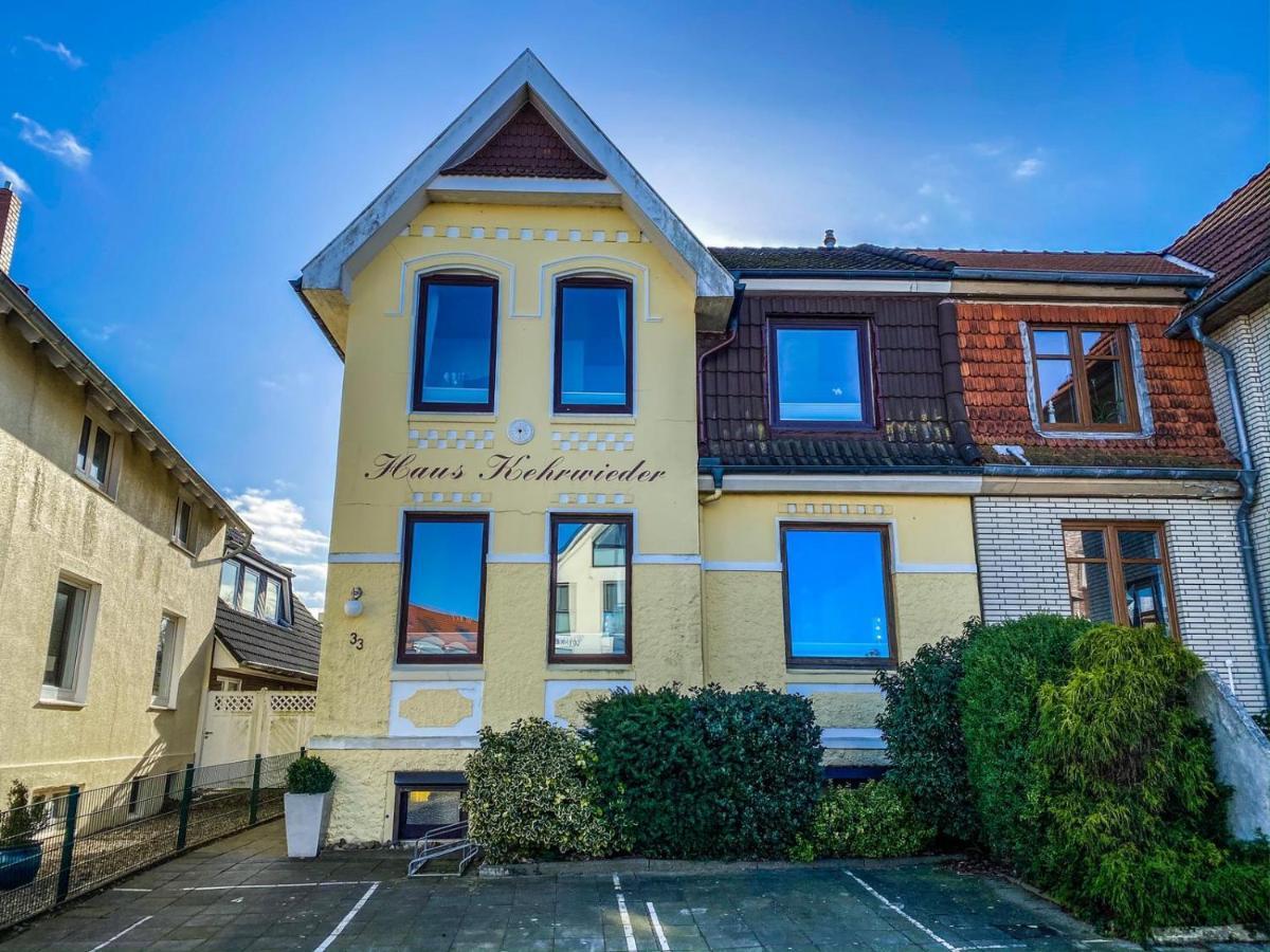 Seebadervilla Kehrwieder - Wohnung Neuwerk Cuxhaven Extérieur photo